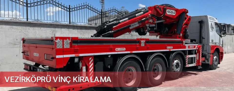 Vezirköprü İlçemi Vinç Kiralama